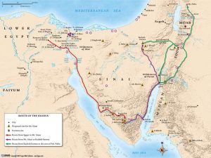 Route of the Exodus